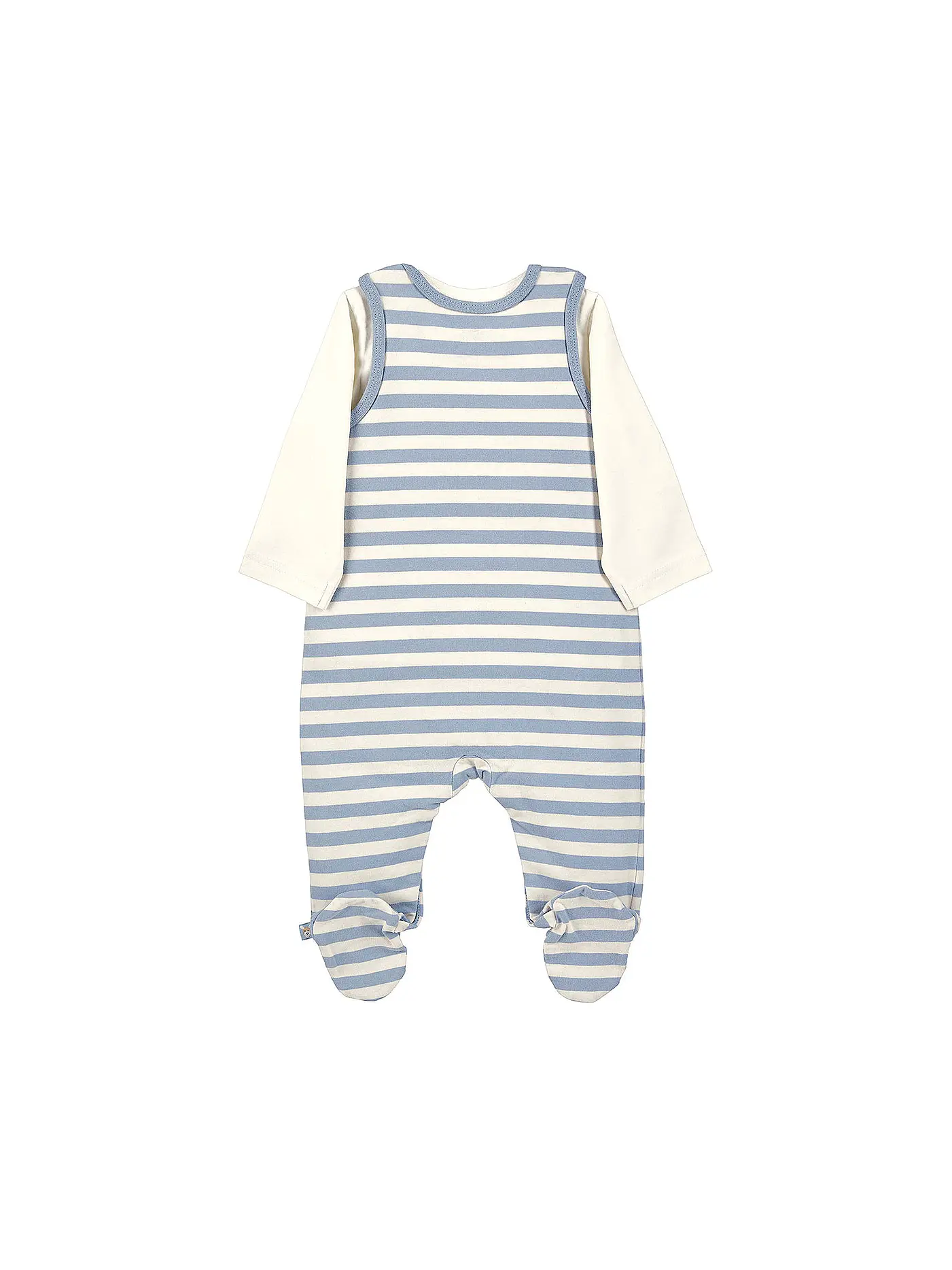 STERNTALER | Baby Strampler | hellblau